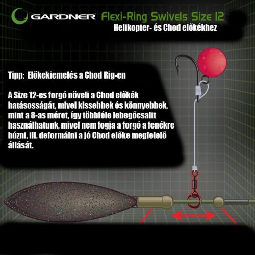 Gardner Covert Flexi-Ring Swivel 8