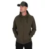 Fox Collection LW Hoody Green & Black - Kapucnis Zippzáras vékony pulóver prémium Fox International horgásztermék.