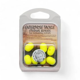 Enterprise 11x15mm Dumbell bojli fluoro sárga