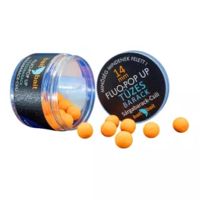 BaitBait Tüzes barack fluoro pop up 6mm prémium BaitBait horgásztermék.