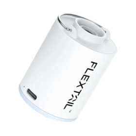   Flextail Tiny Pump X – Kompakt 3 az 1-ben tölhető kempingpumpa, fehér