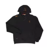 Fox Collection Black/Orange Hoodie XXXL - Fekete - Narancs kapucnis pulóver prémium Fox International horgásztermék.