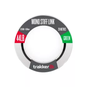 Trakker MONO STIFF LINK (44lb, 19,95kg, 0,6mm, 20m) GREEN - Merev előke zöld - CarpHunter
