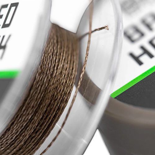 Korda Basix Braided hooklink 18lb 10m - fonott előke zsinór