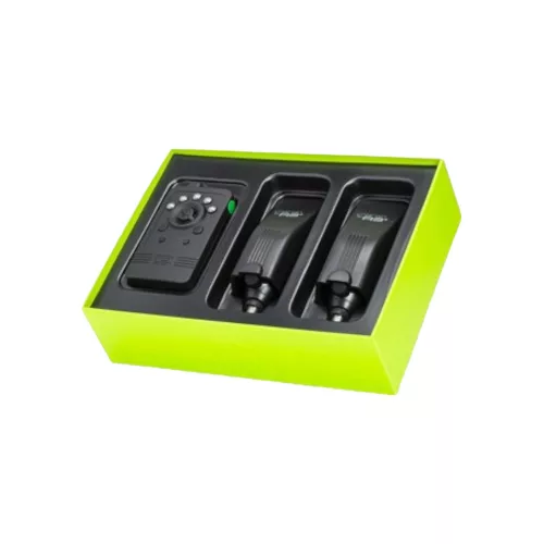 Nash Kapásjelző Szett Siren R3+ Presentation Set - 2 botos - CarpHunter