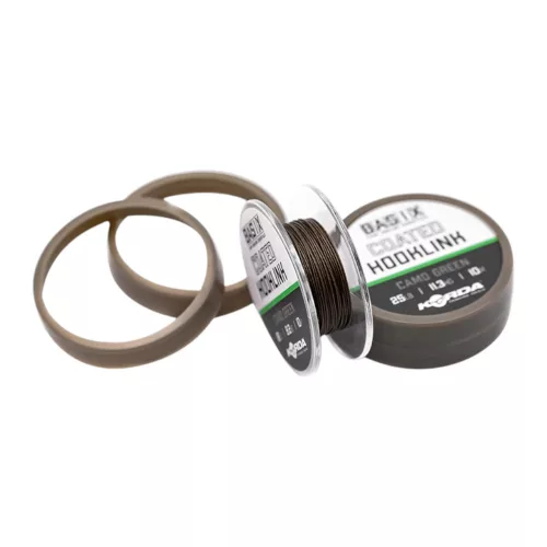 Korda Basix Coated hooklink 25lb 10m - bevonatos előke zsinór prémium Korda horgásztermék.