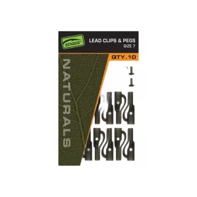 Fox Naturals Lead Clips & pegs Size 7 - CarpHunter