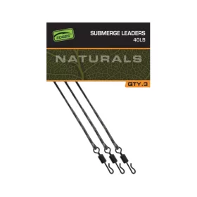 Fox Naturals Submerge Leaders 40lb prémium Fox International horgásztermék.