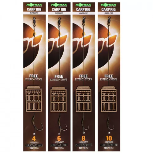 Korda Dark Matter Rig Barbless Size 8 prémium Korda horgásztermék.