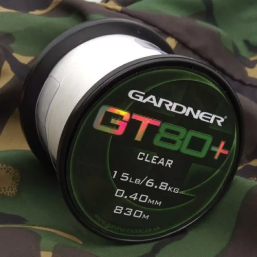 Gardner GT80 Plus Green 10lb (4,5kg) 0,30mm 1400m - főzsinór