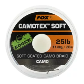 Fox Camotex Soft 20LB - Bevonatos előke zsinór - CarpHunter