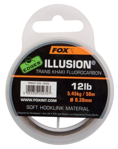 Fox Edges Illusion Soft  Hooklink - SOFT horogelőke zsinór