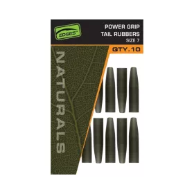 Fox Naturals Power Grip tail rubbers size 7 prémium Fox International horgásztermék.