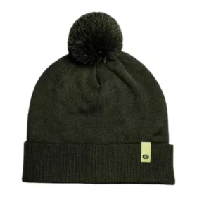RidgeMonkey APEarel Dropback Bobble Hat téli sapka zöld - CarpHunter