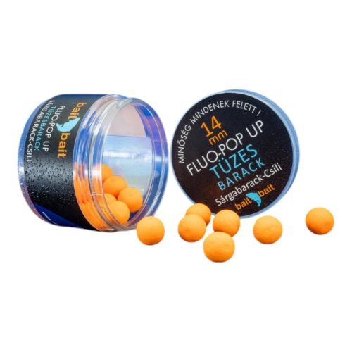 BaitBait Tüzes barack fluoro pop up 14mm
