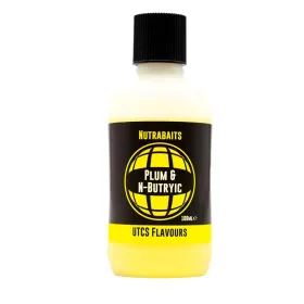 Nutrabaits kevert aroma Plum & N-Butryci Acid 100ml prémium horgásztermék.