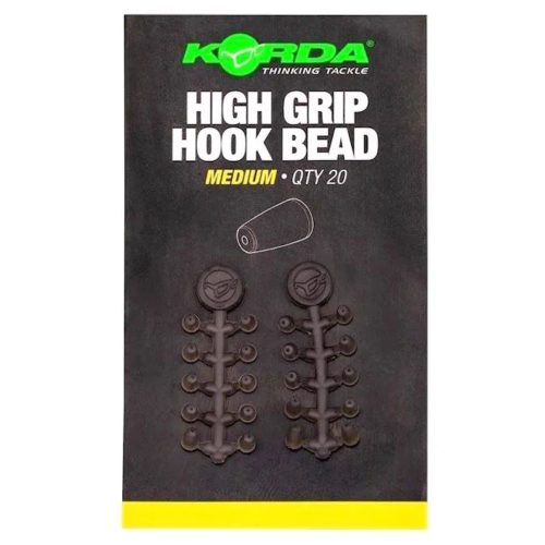 Korda Horoggyöngy High Grip Hook Bead - Medium