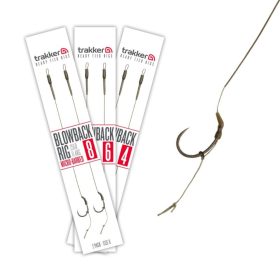 Trakker Blowback Rig 4 - szakállas előkötött horog