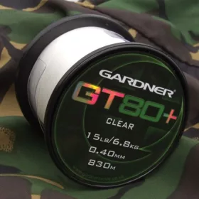 Gardner GT80 Plus Clear 10lb (4,5kg) 0,30mm 1400m - főzsinór - CarpHunter