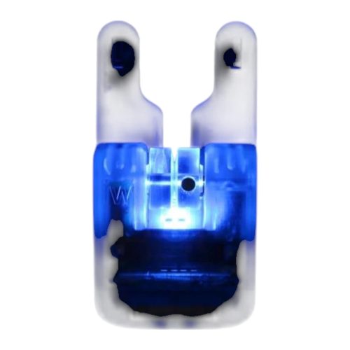 ATTs Crystal Wheel Alarms - Átlátszó kapásjelző kék