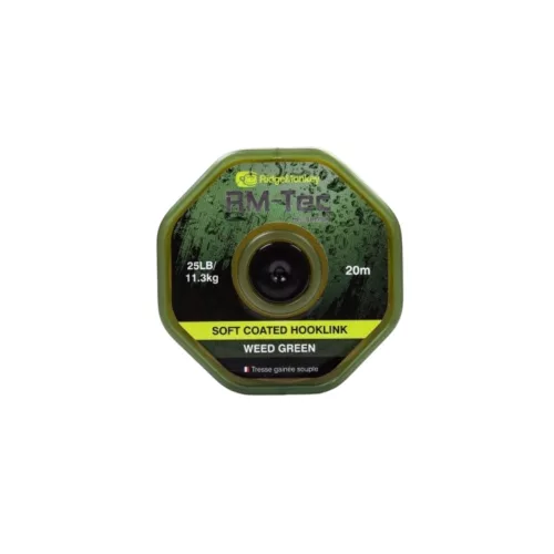 RidgeMonkey RM-Tec Soft Coated Hooklink előkezsinór 35lb Organic Brown - CarpHunter