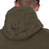 Fox Collection LW Hoody Green & Black - Kapucnis Zippzáras vékony pulóver M méret prémium Fox International horgásztermék.