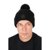 Fox Cable Knit Bobble Hat Khaki- bojtos sapka - CarpHunter