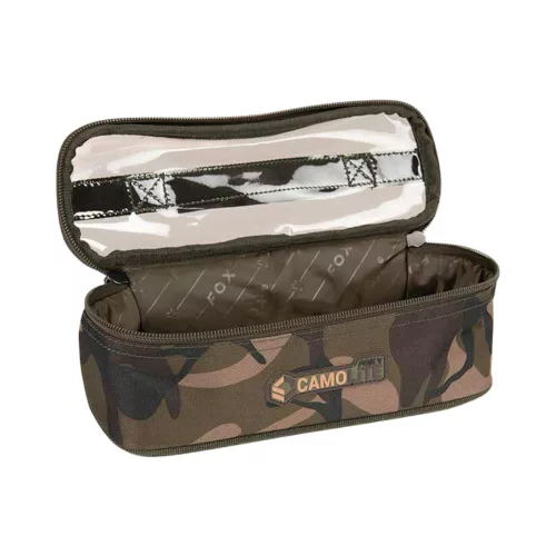 Fox Camolite Accessory Bag Long - szerelékes táska prémium Fox International horgásztermék.