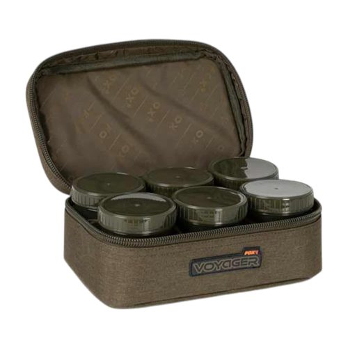 Fox Voyager Hookbait Case 8 dobozos csalitároló           