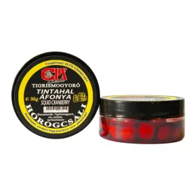 CPX Baits Főtt színezett Large tigrismogyoró horogcsali - Tintahal Áfonya - 36 gramm - prémium CPX horgásztermék.