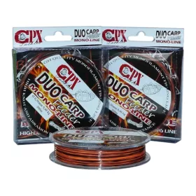 CPX DUO CARP FEEDER MONO-LINE zsinór - BLACK & ORANGE - 300m - 0,20mm - CarpHunter