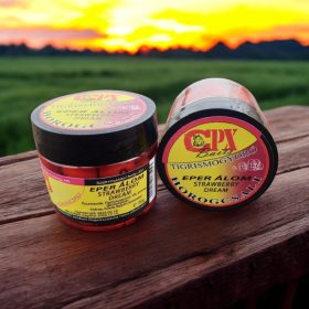   CPX Baits Főtt színezett Large tigrismogyoró horogcsali - Eper Álom - 36 gramm -