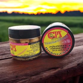   CPX Baits Főtt színezett Large tigrismogyoró horogcsali - Fűszeres Fokhagyma - 36 gramm -