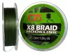 CPX X8 Braid Hooklink - 10m fonott előke - 0,28mm/21,46kg prémium CPX horgásztermék.
