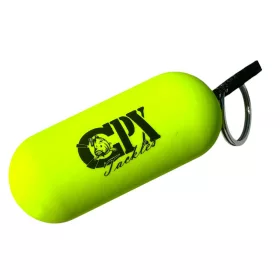 CPX - KEYCHAIN - Lebegő Kulcstartó - Sárga prémium CPX horgásztermék.