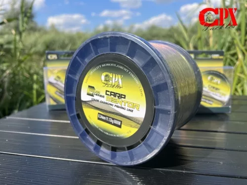 CPX MENTOR MONO LINE zsinór - yellow-green - 6.000m - 0,35mm prémium CPX horgásztermék.