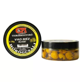 CPX Baits Főtt színezett Large tigrismogyoró horogcsali - Vad Méz - 36 gramm - prémium CPX horgásztermék.
