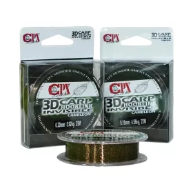 CPX - 3D Carp Hooklink Cameleon - Monofil előke zsinór - 25m - 0,12mm prémium CPX horgásztermék.