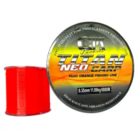 CPX Titan NEO CARP LINE zsinór - Fluo Orange - 6.000m - 0,25mm prémium CPX horgásztermék.