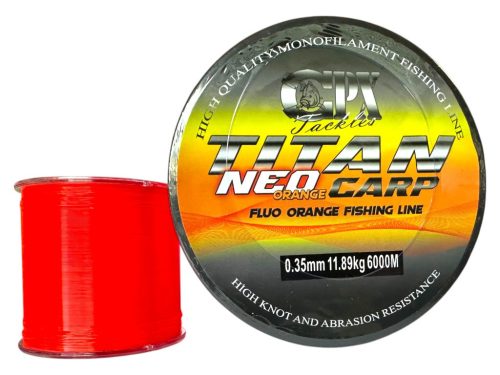 CPX Titan NEO CARP LINE zsinór - Fluo Orange - 6.000m - 0,25mm