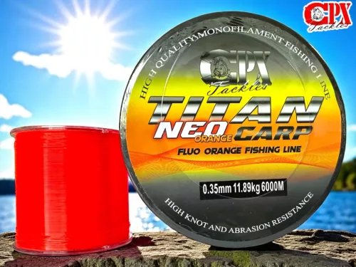 CPX Titan NEO CARP LINE zsinór - Fluo Orange - 6.000m - 0,35mm