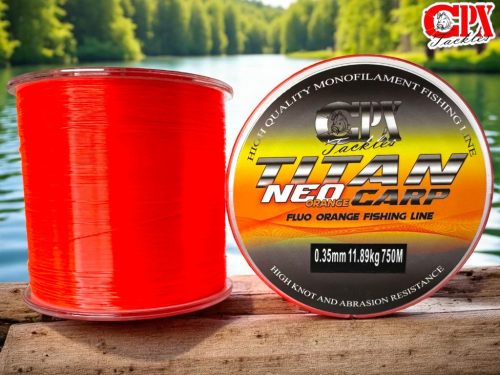 CPX Titan NEO CARP LINE zsinór - Fluo Orange - 750m - 0,30mm
