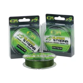 CPX X9 SUPER STRONG fonott zsinór 150m Green - 0,16mm - CarpHunter