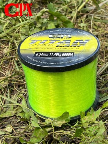 CPX Titan NEO CARP LINE zsinór - Fluo Yellow - 6.000m - 0,35mm