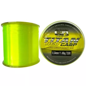 CPX Titan NEO CARP LINE zsinór - Fluo Yellow - 750m - 0,22mm - CarpHunter