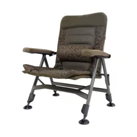   Solar SP C-Tech Recliner Chair Low - alacsony ülésmagasságú állítható háttámlás horgász szék