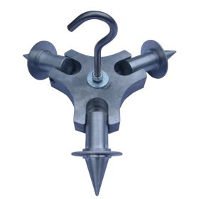   ICC Átalakító adapter medertapogató rúdhoz INOX kampóval