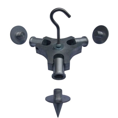 ICC Átalakító adapter medertapogató rúdhoz INOX kampóval