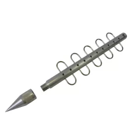 ICC ALU haltartó adapter medertapogató rúdhoz 30cm, 10db akasztóval - CarpHunter