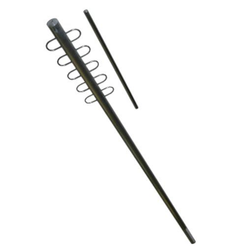 ICC ALU haltartó rúd (letekerhető verzió) 100cm, 10db akasztóval